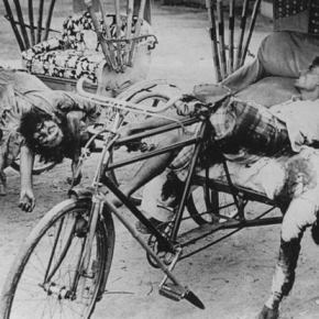 March 15, 1971. Unarmed rickshaw pullers. West Pakistani soliders massacre East Pakistanis (Bangladeshis).