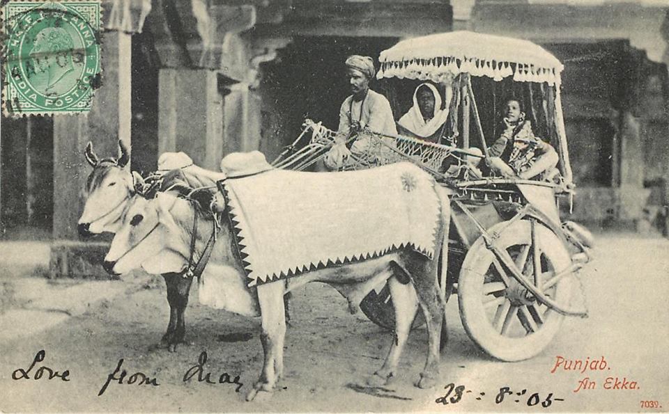 A postcard from 1905 Punjab